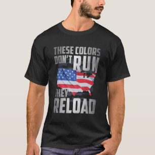 Färg Dont Springa de lastar om T Shirt