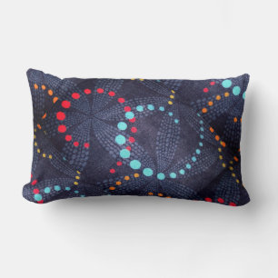 Färg Dots Lumbarkudde
