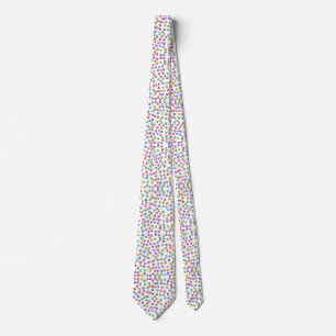 Färg Dots Tie Slips