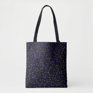 färg dots tygkasse