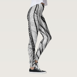 Färg-er-egen konst: unik konst, roligt, aktivitet leggings