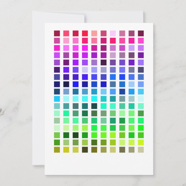 Färg Exempel Inbjudan1 Inbjudningar (Framsida)