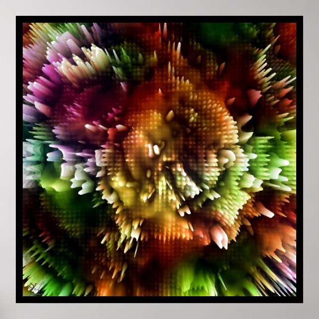 Färg-explosion 2 poster (Framsidan)