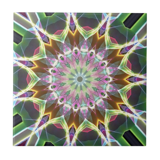 Färg Explosion Kakelplatta (Framsidan)