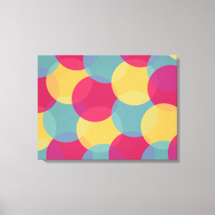 Färg Explosion Wrapped Canvas (palett 1)