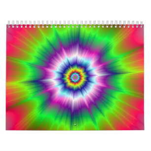 Färg-explosionskalender Kalender