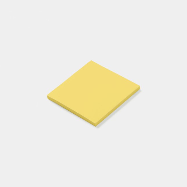 Färg F3D54E Post-it Block (Vinklad)