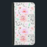 Färg färglös pastellblommigt aztec samsung galaxy s5 plånboksfodral<br><div class="desc">Färg färglös pastellblommigt aztec</div>