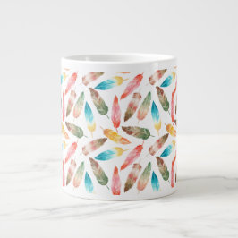 Färg Feathers Jumbo Mugg