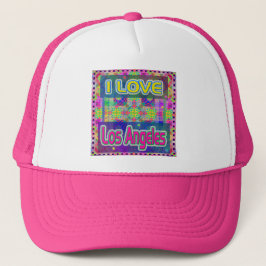 Färg Fest: "I KÄRLEK Los Angeles" Hat Keps