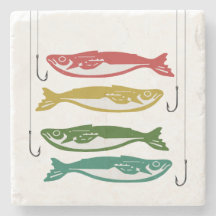 Färg Fiskar med fisken Krok