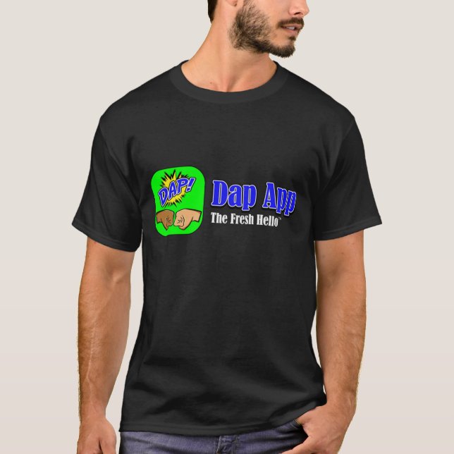Färg för DAP APP Tagline Tee Shirt (Framsida)