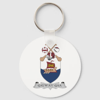 Färg för GAA-gruppen för County Galway Nyckelring