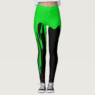 Färg för grönt  leggings