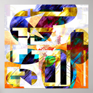 Färg för hösten #1b poster