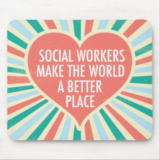 Färg för inspirationerande Social-arbetsoffert Hea Musmatta