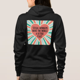 Färg för inspirationerande Social-arbetsoffert Hea T Shirt