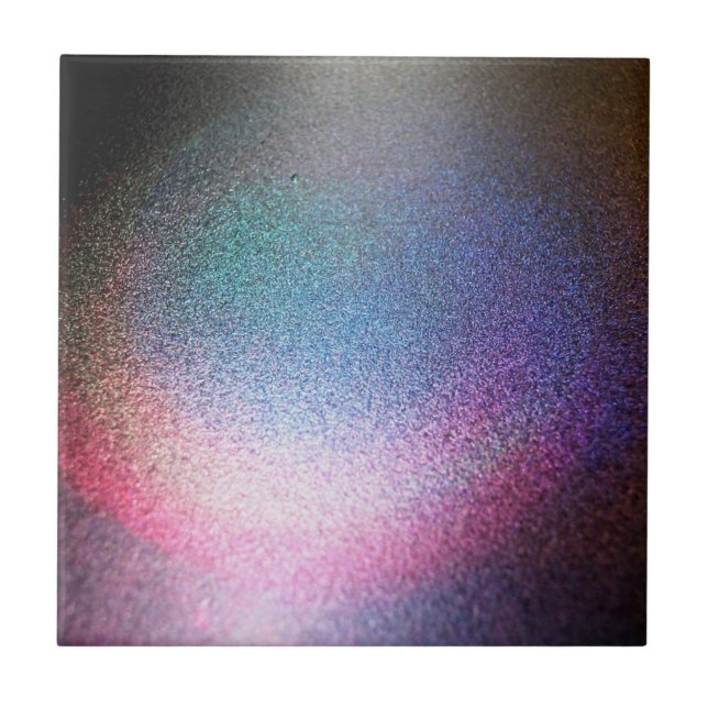 Färg för Iridescent Rainbow Glitter Kakelplatta (Framsidan)