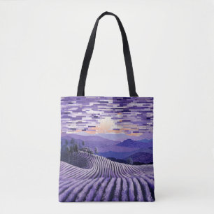 Färg för Lavender Ligcape Art Decor Tygkasse