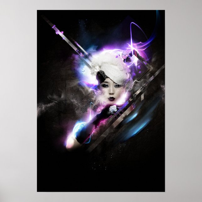 Färg för Mode-utskrift Poster (Framsidan)