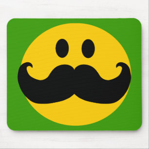 Färg för mustaschanpassadebakgrund) musmatta