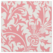 Färg för persika för William Morris Thistlemönster