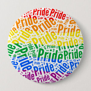 FÄRG FÖR PRIDEORDMÖNSTER - .PNG KNAPP