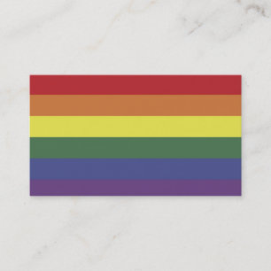 Färg för regnbågejämställdhetpride görar ran visitkort