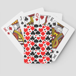 Färg för spelkortsmönster casinokort