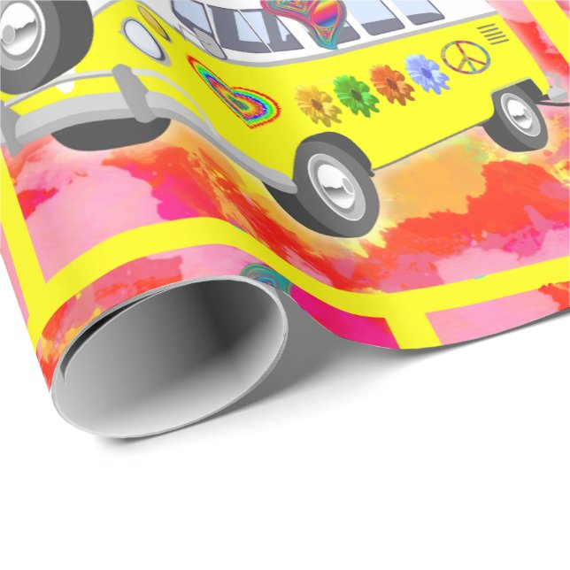 färg för Tie för fjäril för skåpbil för Presentpapper (Rullad Hörn)