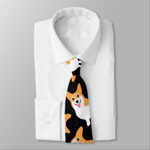 Färg för walesisk Corgi för Pembroke beställni Slips