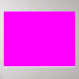 färg fuchsia/magenta poster