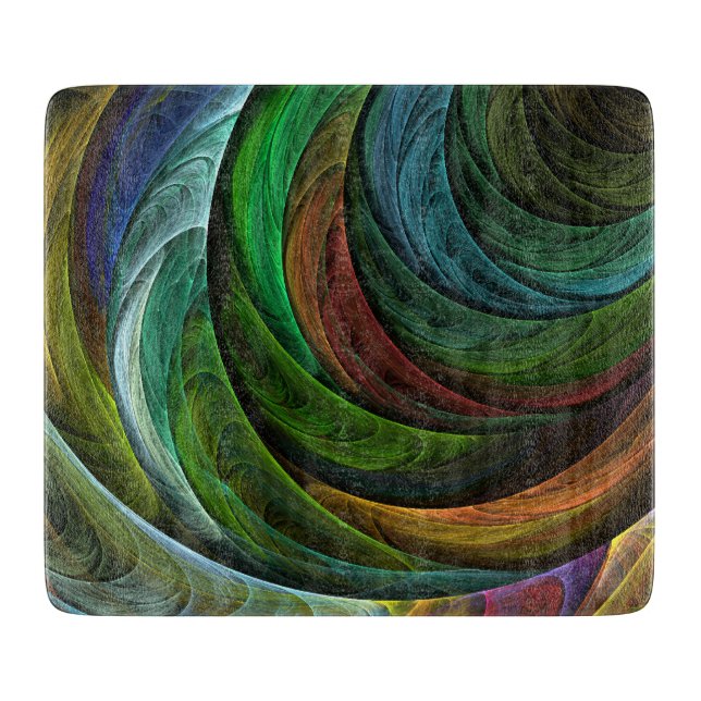 Färg Glory Modern Abstrakt Art Mönster Elegant (Framsidan)