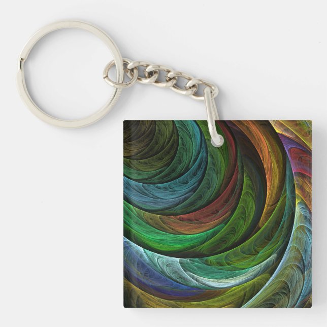 Färg Glory Modern Abstrakt Art Mönster Elegant (Framsidan)