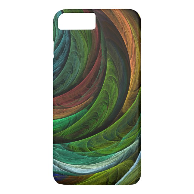 Färg Glory Modern Abstrakt Art Mönster Elegant Case-Mate iPhone Skal (Baksida)