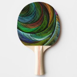 Färg Glory Modern Abstrakt Art Mönster Elegant Pingisracket