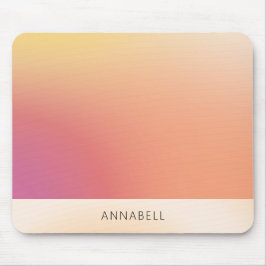 Färg-gradient, modern, salon Mousepad Musmatta