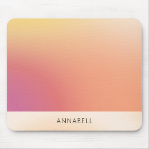 Färg-gradient, modern, salon Mousepad Musmatta