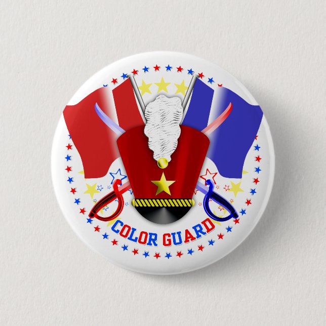 Färg Guard Badge Knapp (Framsida)