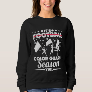 Färg Guard Flagga Winter Guard Coach Colorguard In T Shirt