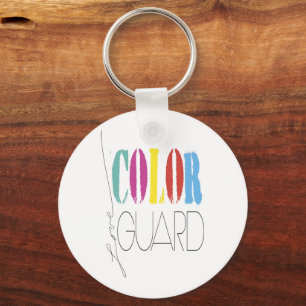 Färg Guard - "Kärlek Färg Guard"   Nyckelkedja Nyckelring