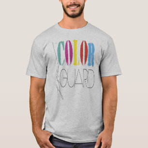 Färg Guard Kärlek Färg Guard T Shirt