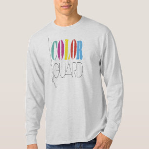 Färg Guard Kärlek Färg Guard Typography T Shirt