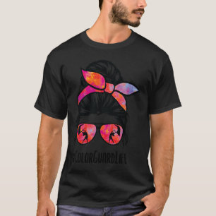 Färg Guard livstöken vid Marching Band School gi T Shirt
