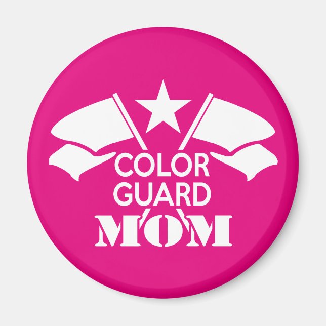 Färg Guard Mamma Magnet (Framsidan)
