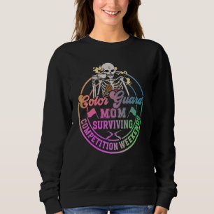 Färg Guard Mamma som Överlever Mamma i ett Färg-ga T Shirt