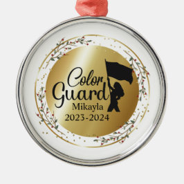 Färg Guard Marching Band jul Ornament