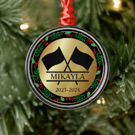 Färg Guard Marching Band jul Ornament