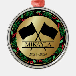 Färg Guard Marching Band jul Ornament