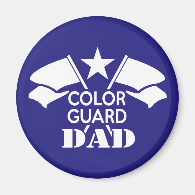 Färg Guard Pappa Magnet (Framsidan)